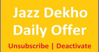 Jazz Dekho Daily Offer Unsubscribe