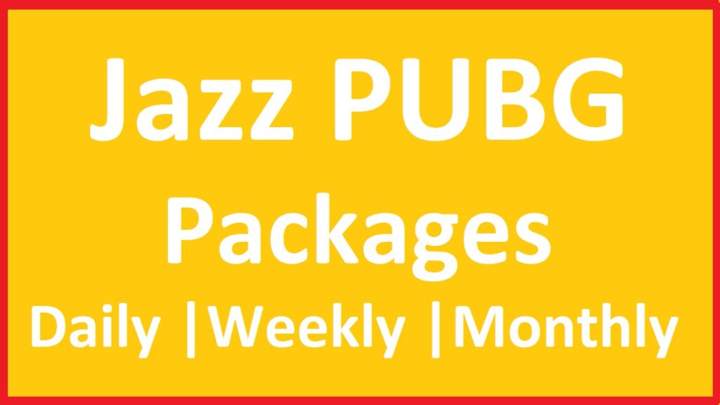 Jazz PUBG Package