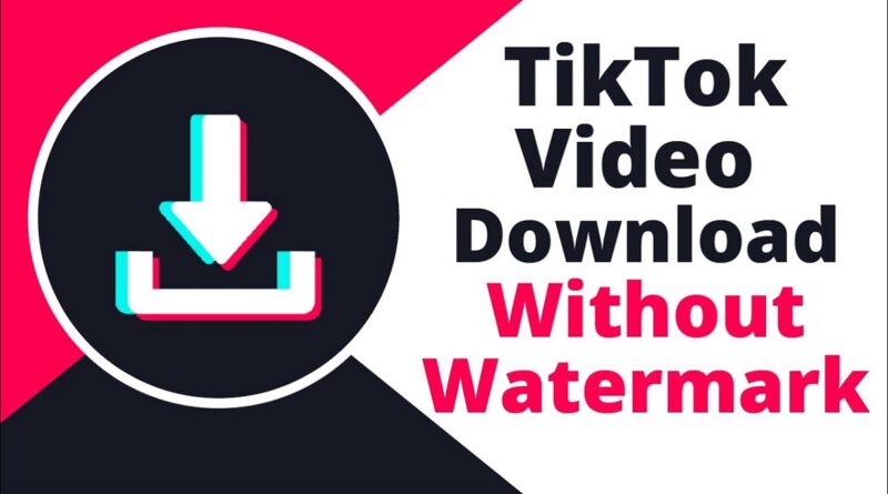 Tiktok Video Downloader Without Watermark