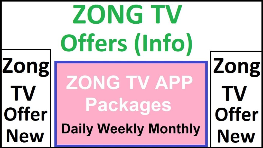 Zong TV Info