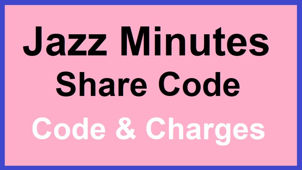 Jazz Minutes Share Code & Details