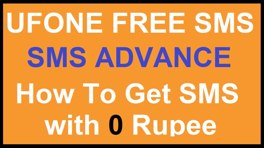 Ufone Free SMS New