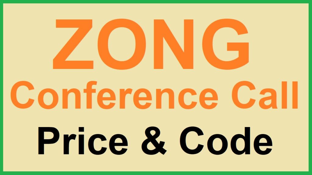 Zong Conference Call