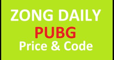 Zong Daily PUBG Package