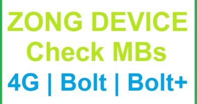 Check Zong Device MBs
