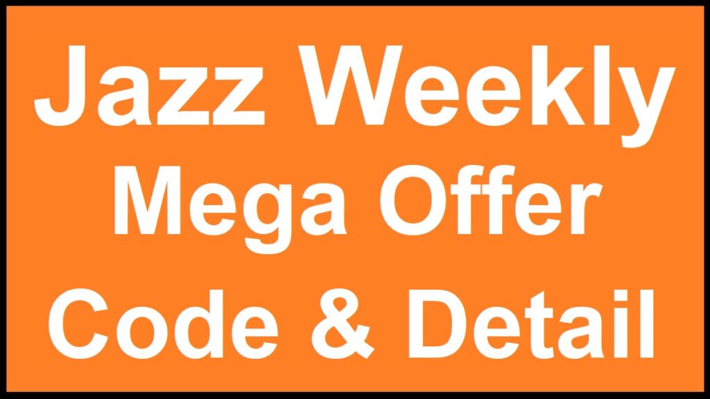 Jazz Weekly Mega Details