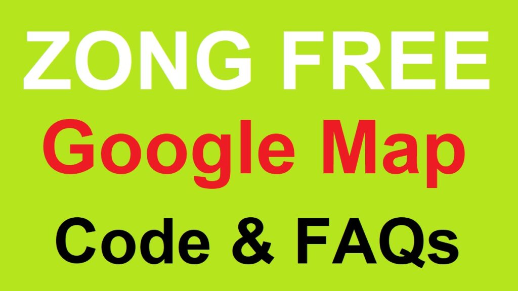 Zong Google Map Free Code