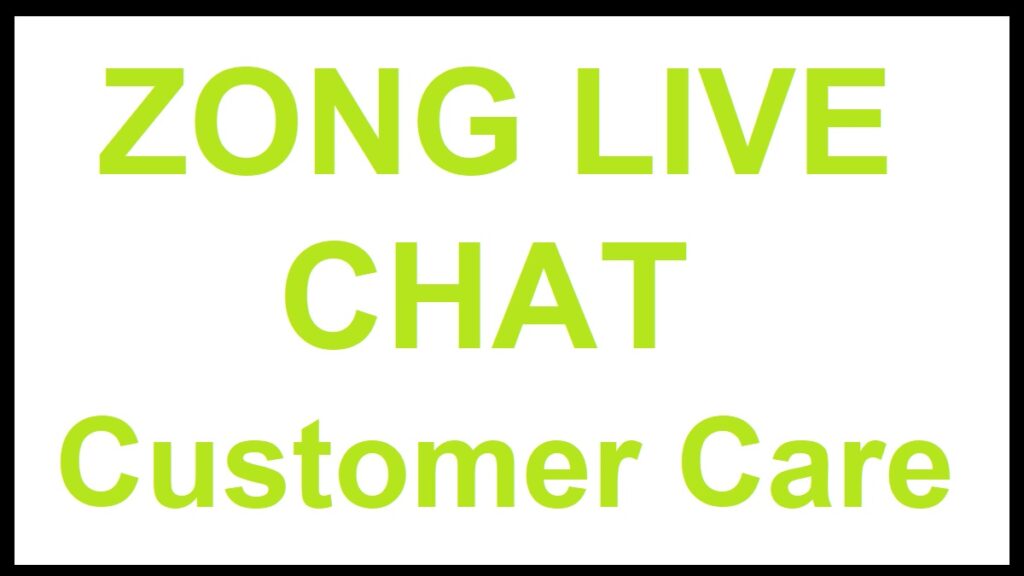 Zong Live Chat Online