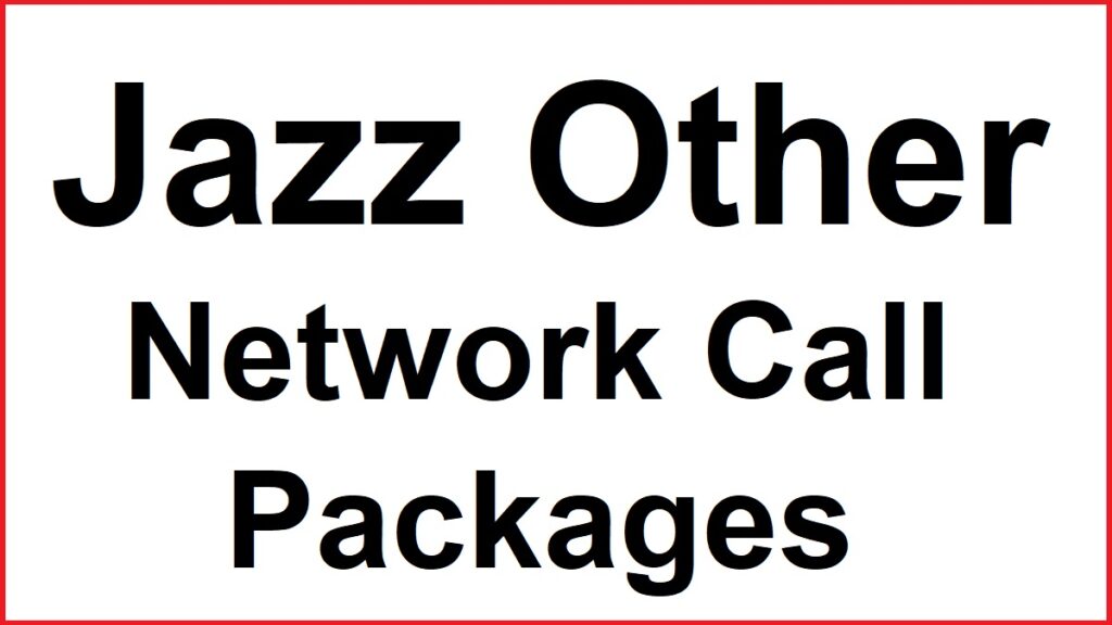 Jazz Other Network Call Packages