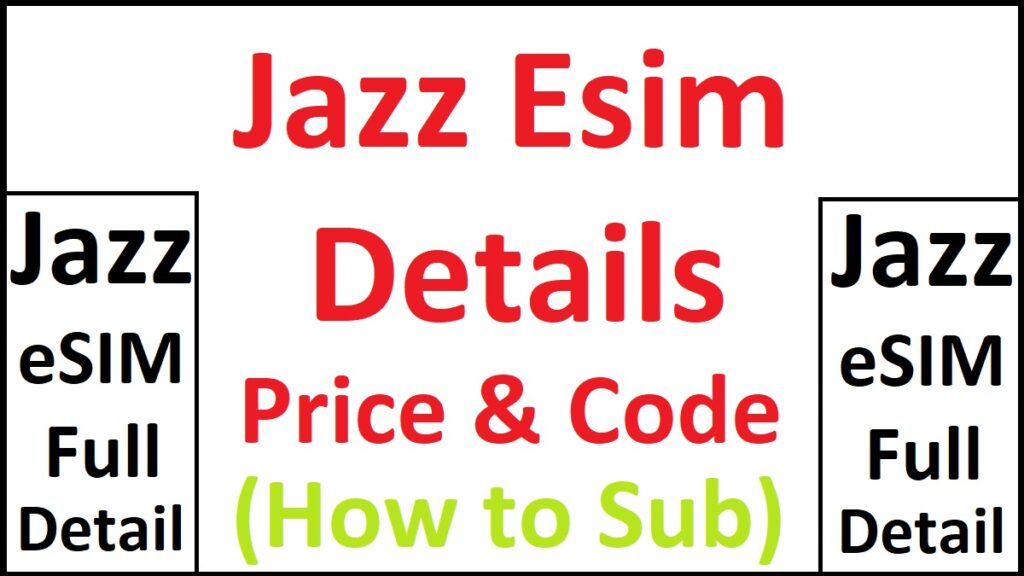 Esim Jazz Details