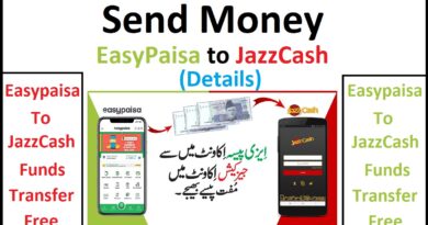 Send Money from Easypaisa Details