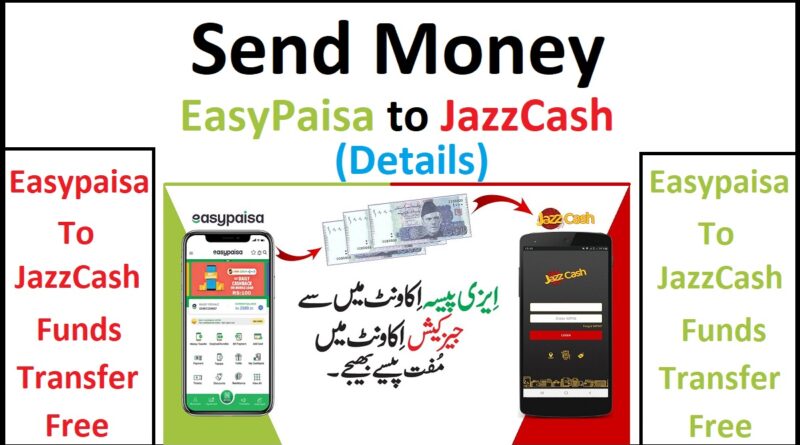 Send Money from Easypaisa Details