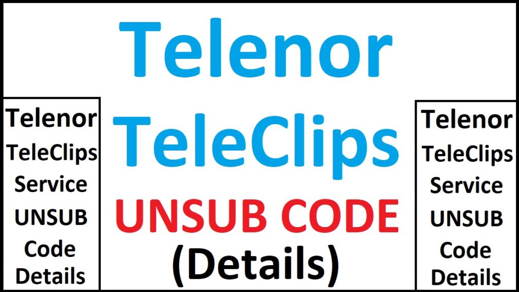 Telenor TeleClips Unsubscribe