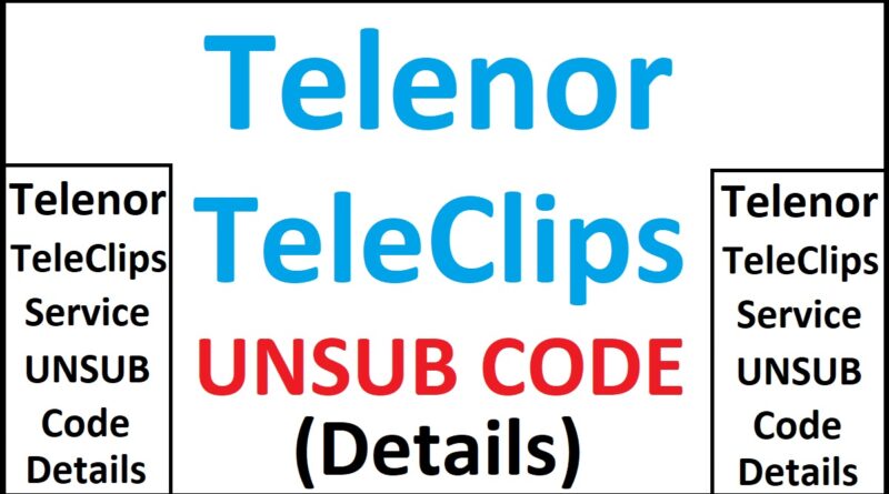 Telenor TeleClips Unsubscribe