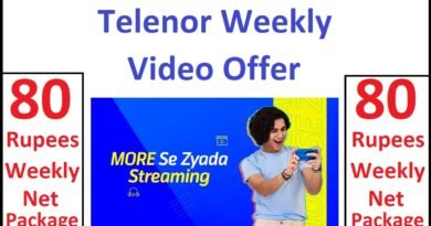 Telenor Weekly Video Package