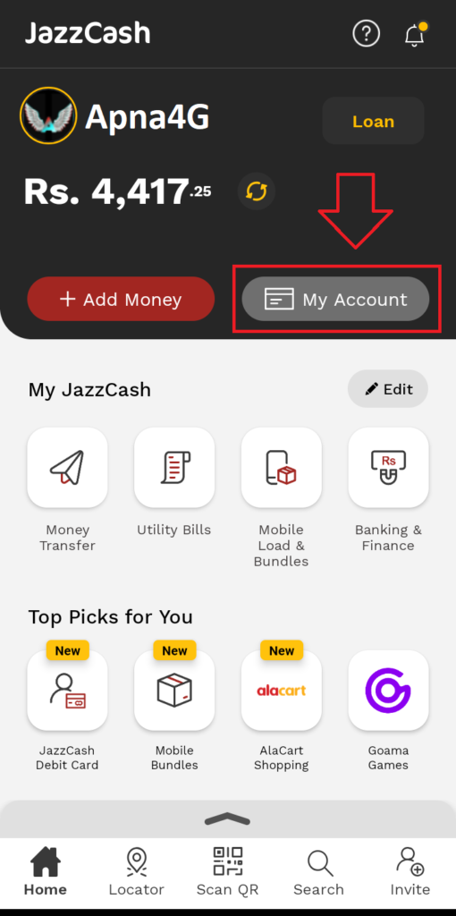 Check Jazz Cash Transaction ID 3