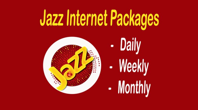 Jazz Cheap Internet Packages