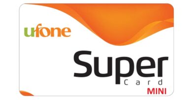 Ufone Mini Super Card info