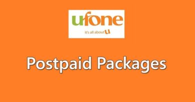 Ufone Postpaid Call & Internet