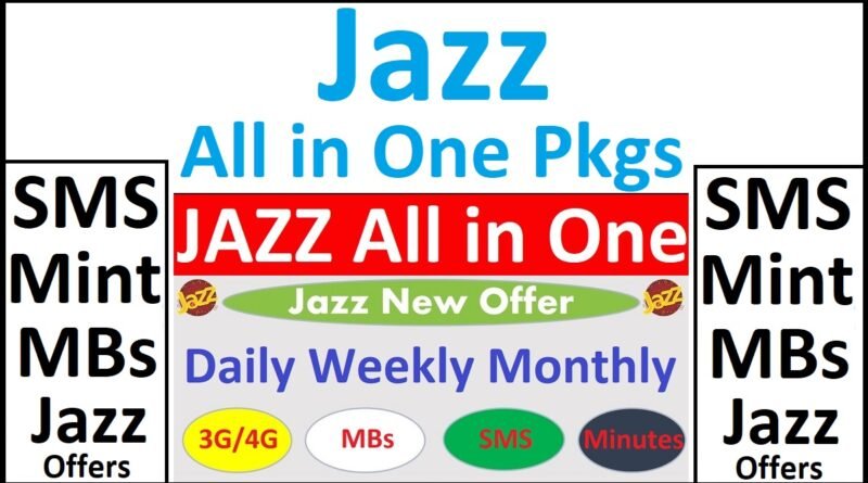 Jazz All in One Packages