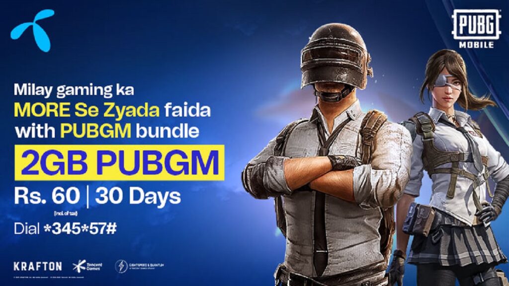 Telenor PUBG Package Monthly