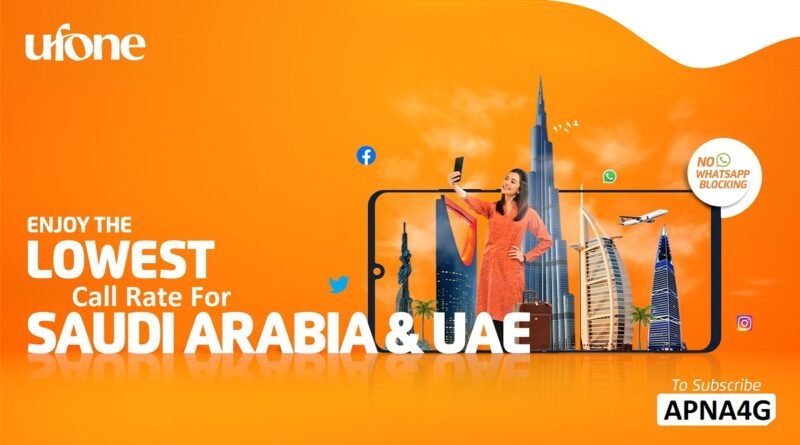 Ufone Saudi Arabia Call Packages Info