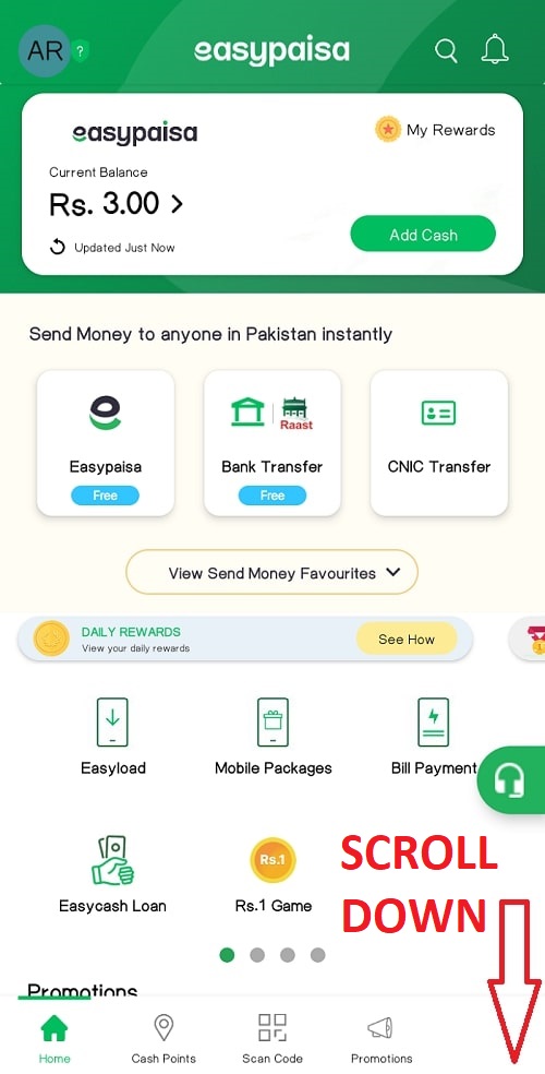 PUBG UC Through Easypaisa app