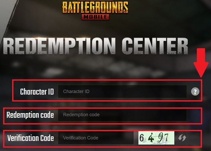 redeem code center