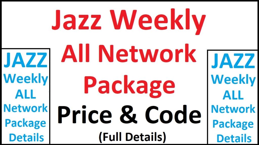 Jazz Weekly All Network Package At 210 Rupees