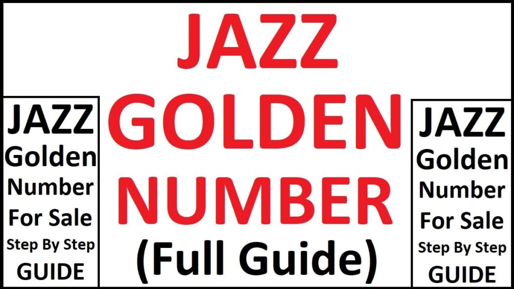 How To Buy Jazz Golden Number Online