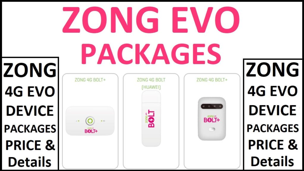 Zong EVO Packages