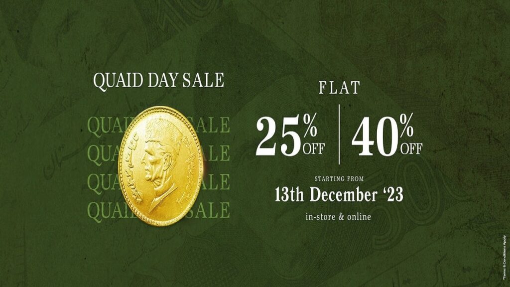 Almirah Quaid Day Sale 2023 Flat 25% & 40% Off (Details)