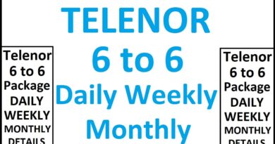 Telenor 6 to 6 Bundle