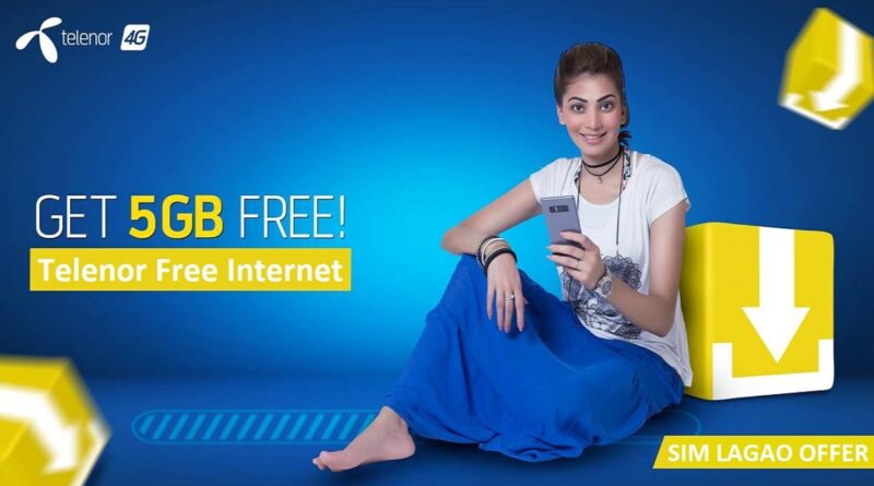 Telenor Free 5GB Internet