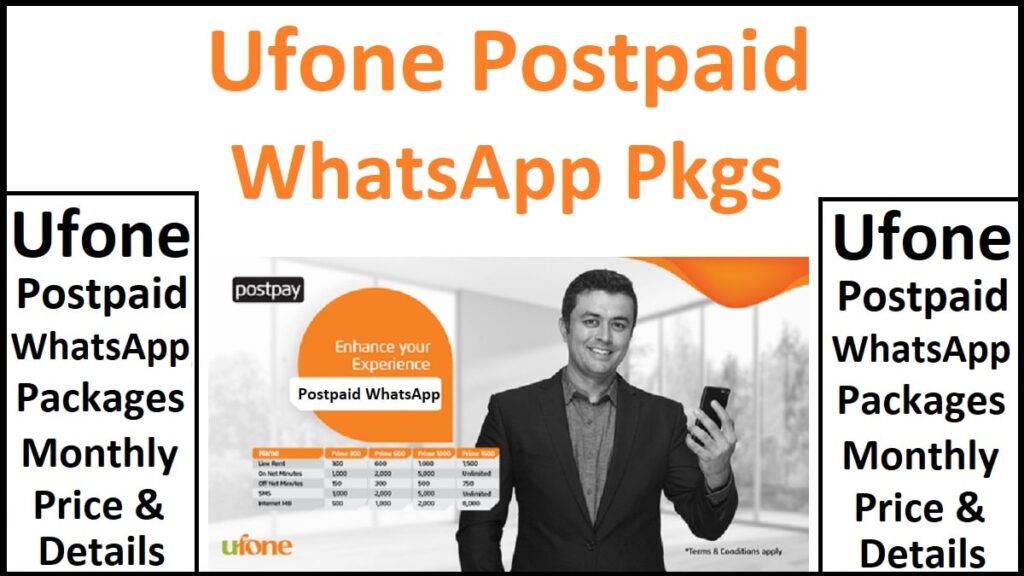 Ufone WhatsApp Packages For Postpaid