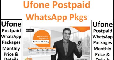 Ufone WhatsApp Packages For Postpaid