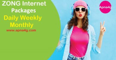 Zong Internet Package New