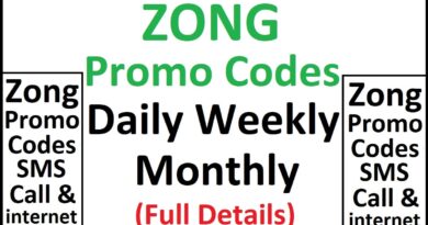 Zong Promo Codes