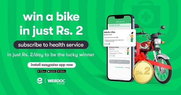 Easypaisa Promo Code Bike