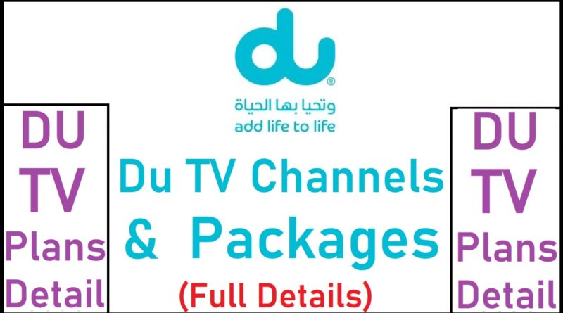 Du Tv Packages