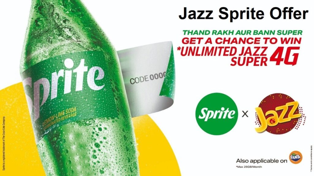 Jazz Sprite Offer Code Details