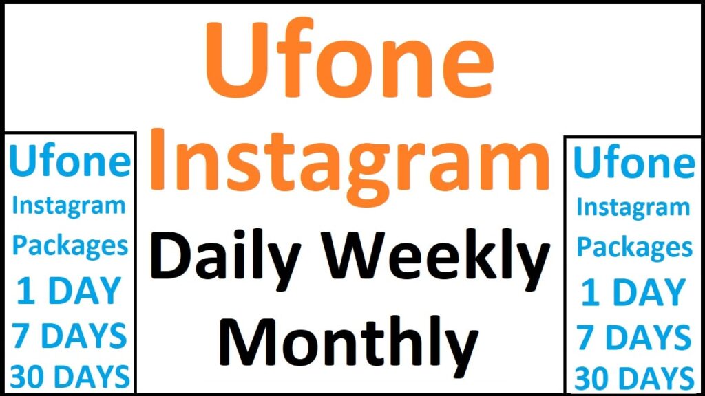 Ufone Instagram Packages