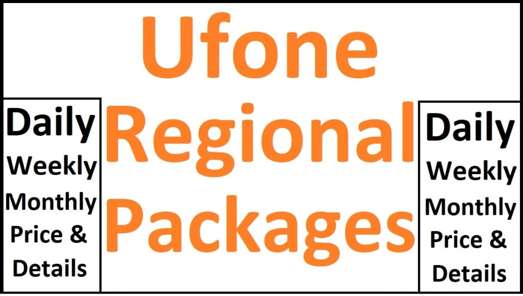 Ufone Regional Offers