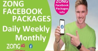 Zong Facebook Packages