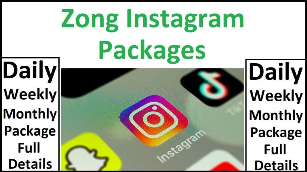 Zong Instagram Packages