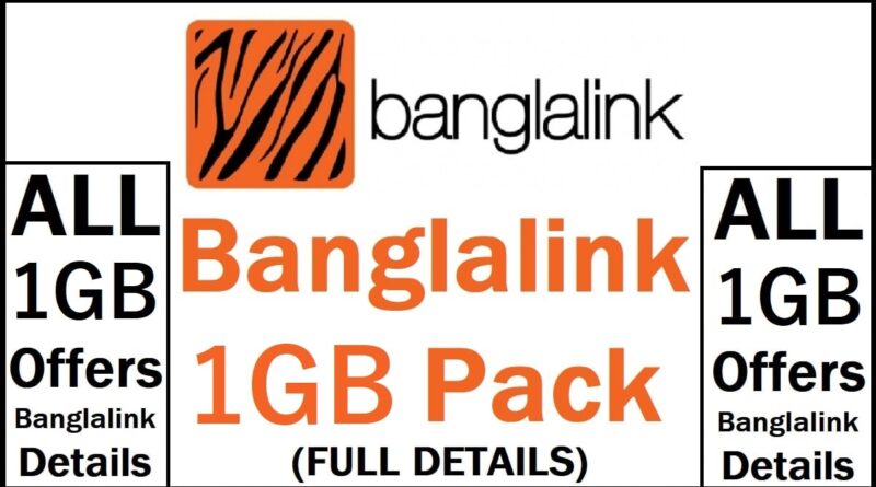 Banglalink 1GB Offer