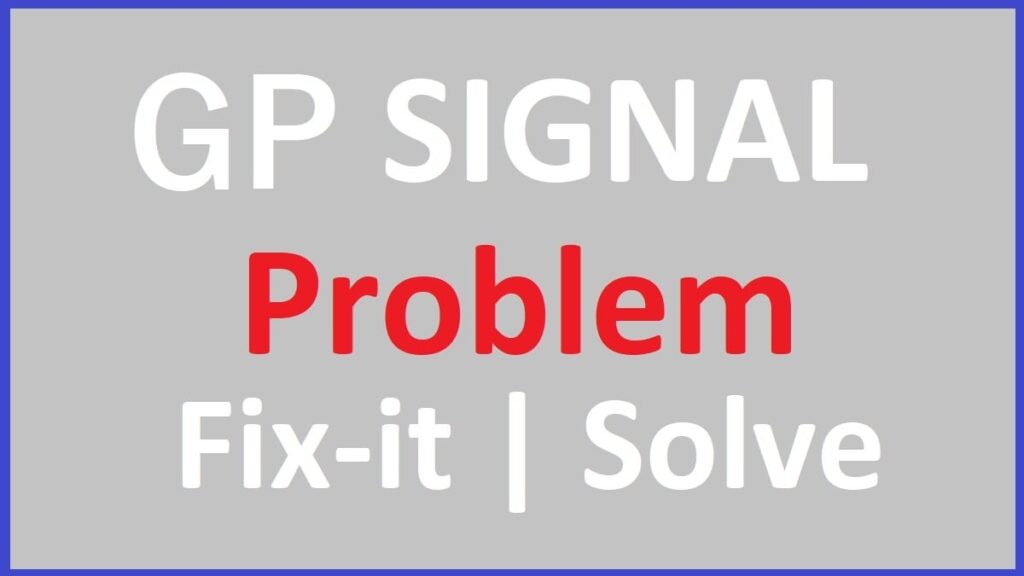 GP Network Problem Today Details