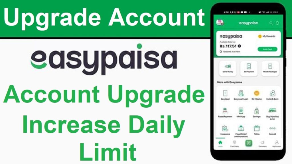 How to Upgrade Easypaisa Account