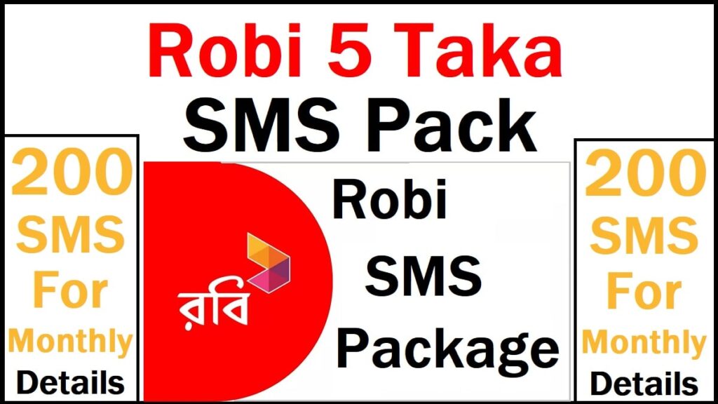 Robi 5 TK SMS Pack