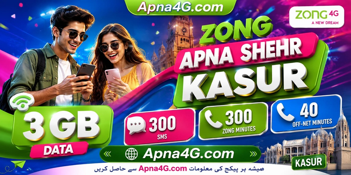 Zong Apna Shehr Kasur bundle